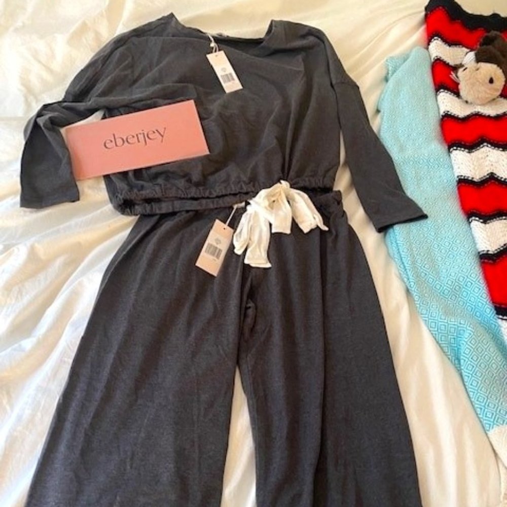 Eberjey Heather Grey Lounge Set - XS [brand new + tags on!]